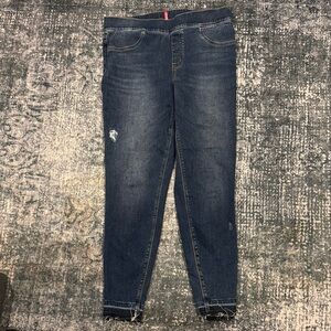 Spanx distressed leggings